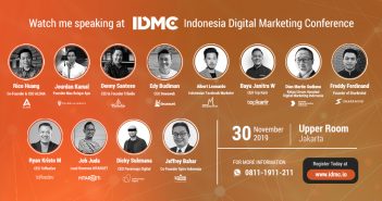 Indonesia Digital Marketing Conference Creativity in Traffic Through Branding & Community IDMC.io