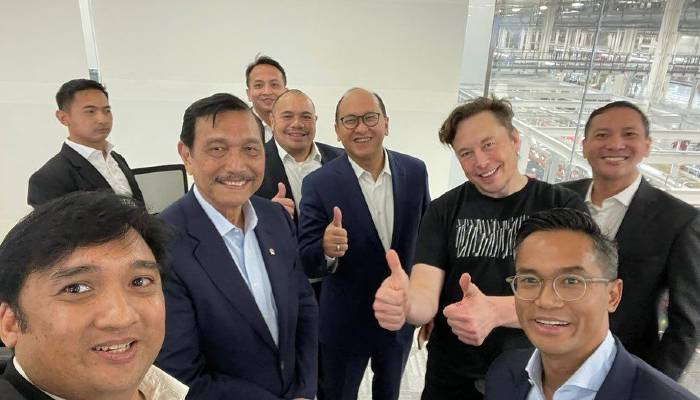 Bertemu Elon Musk di AS, Luhut Minat Bahas Investasi Pabrik Baterai di Indonesia